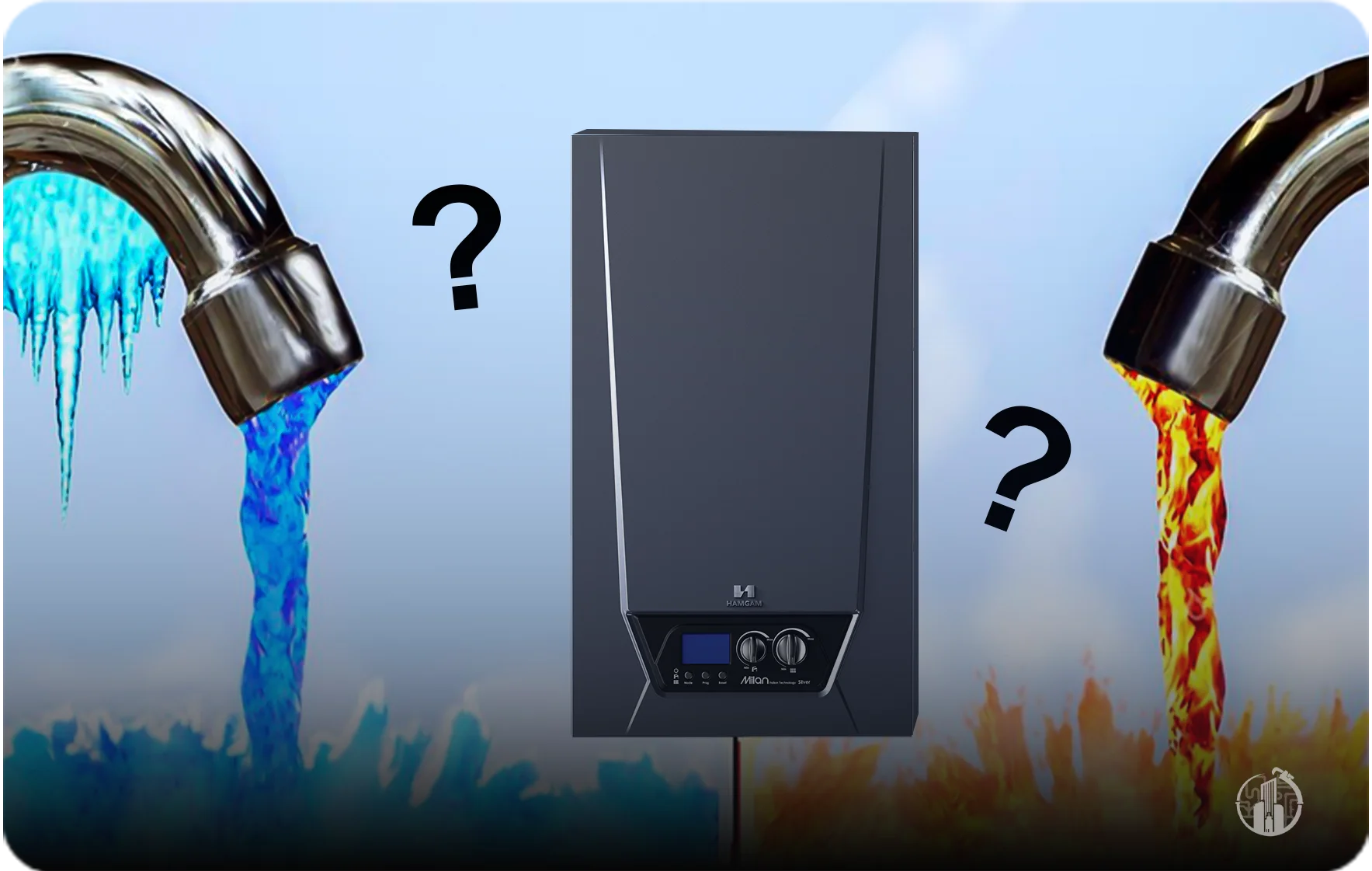 علت سرد و گرم شدن آب پکیج و راه های رفع آن