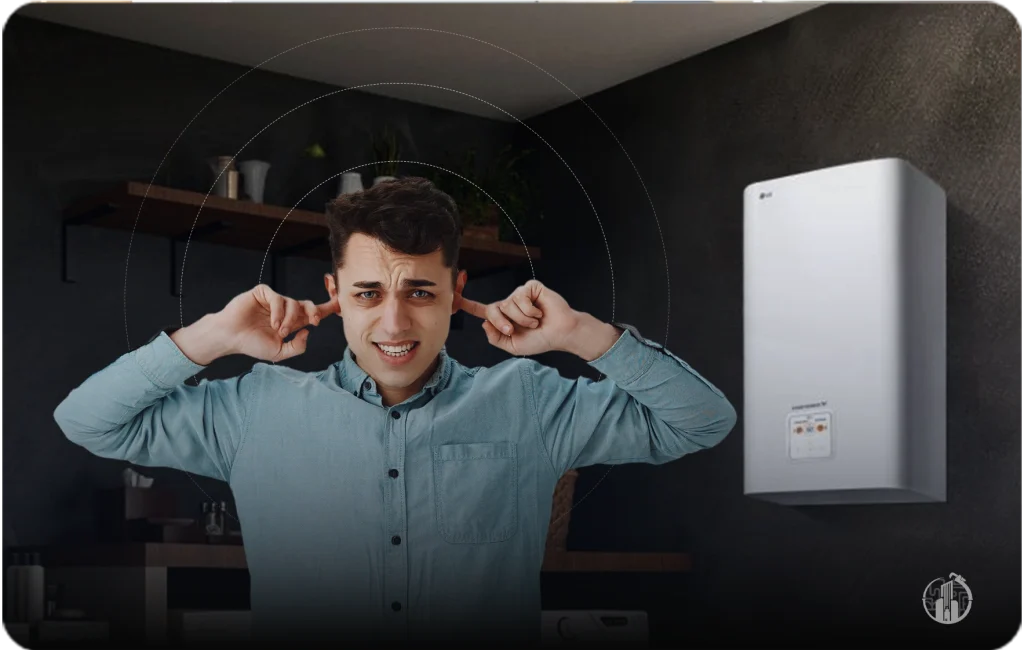 سر و صدای غیرعادی پکیج