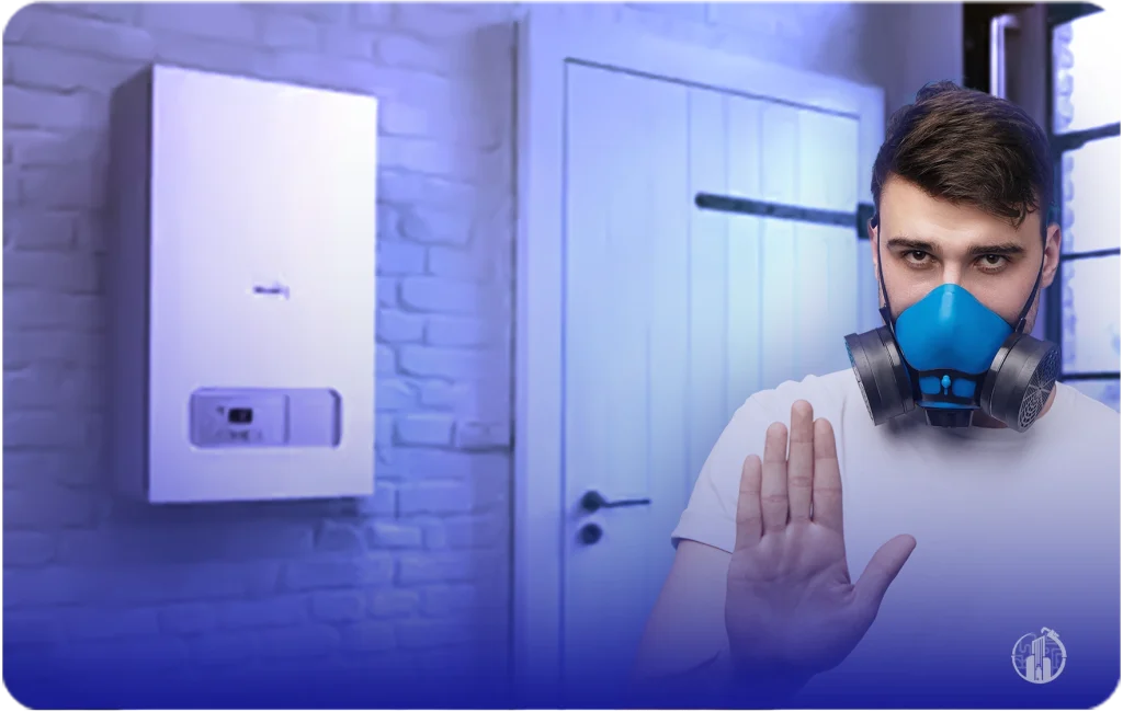 علت بوی گاز پکیج دیواری