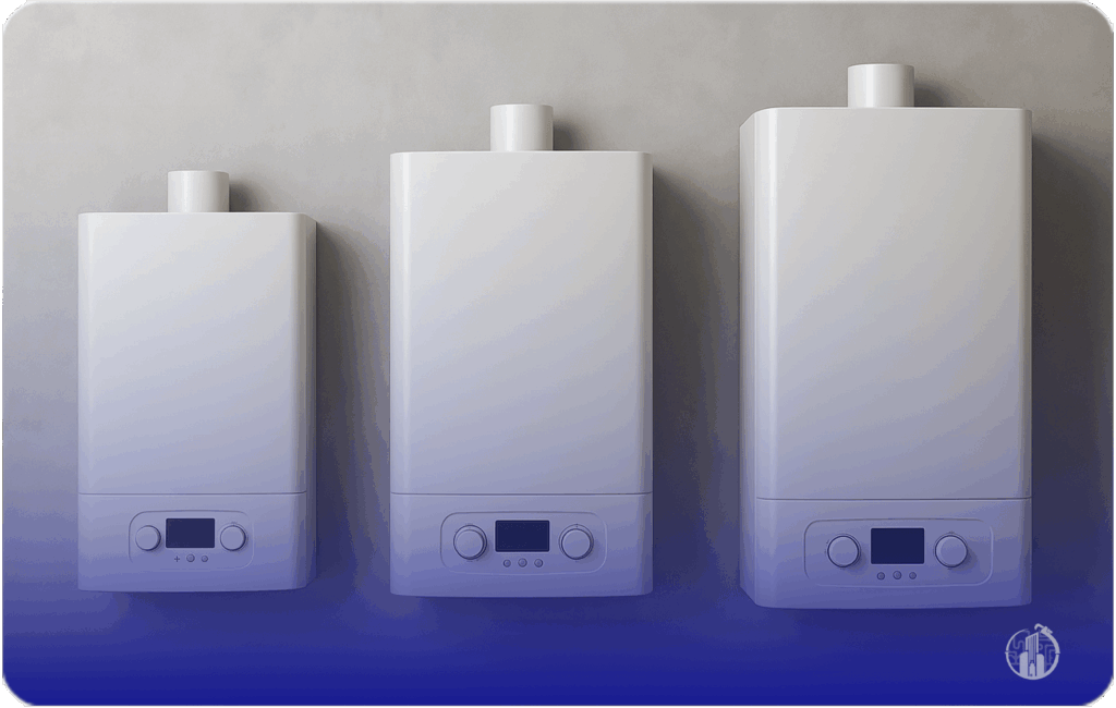 ظرفیت پکیج های دیواری