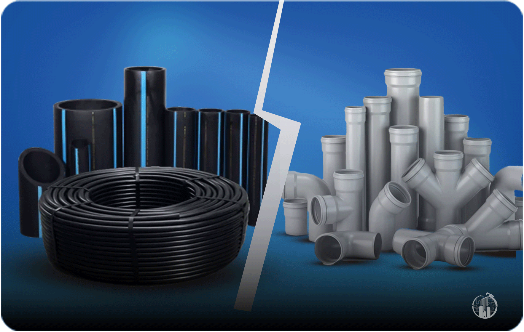 کدام لوله بهتر است پلی‌اتیلن یا پلیکا