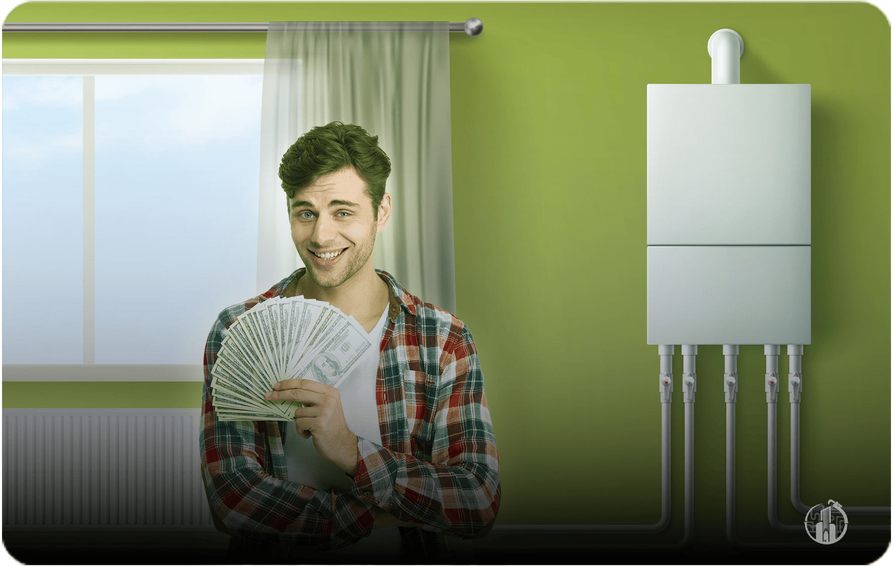 مزایای اقتصادی پکیج دیواری