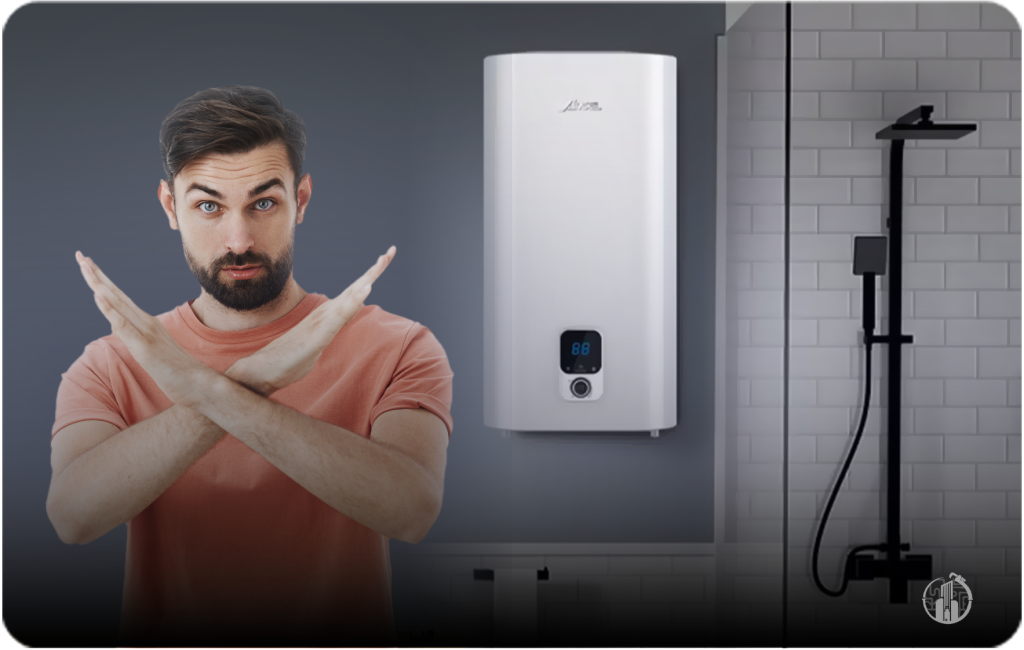 مکان‌های ممنوع برای نصب پکیج دیواری