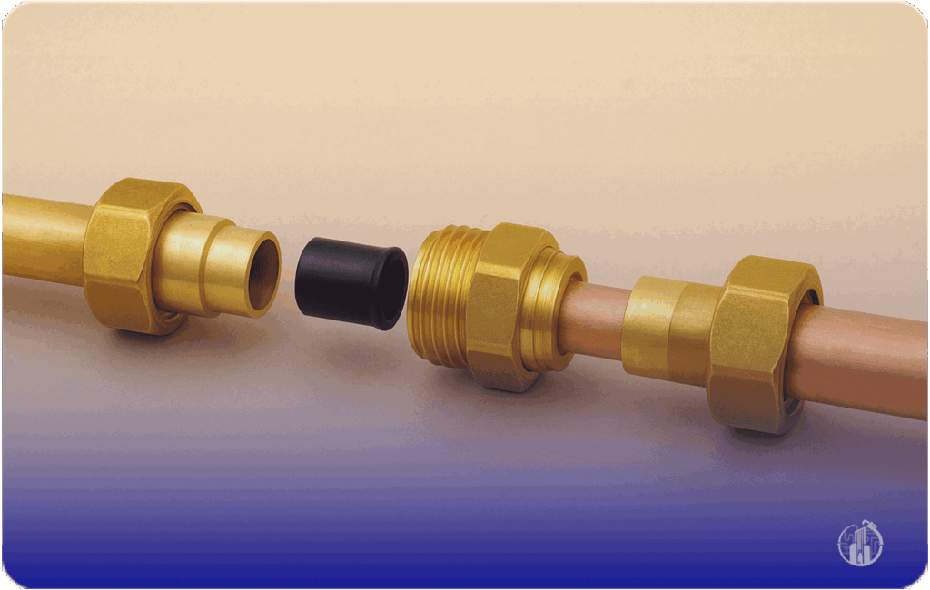 تاثیر استفاده از اتصالات کوپلی در لوله‌کشی