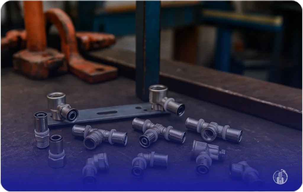 ابزار و مواد مورد نیاز برای نصب لوله پنج لایه نیوپایپ