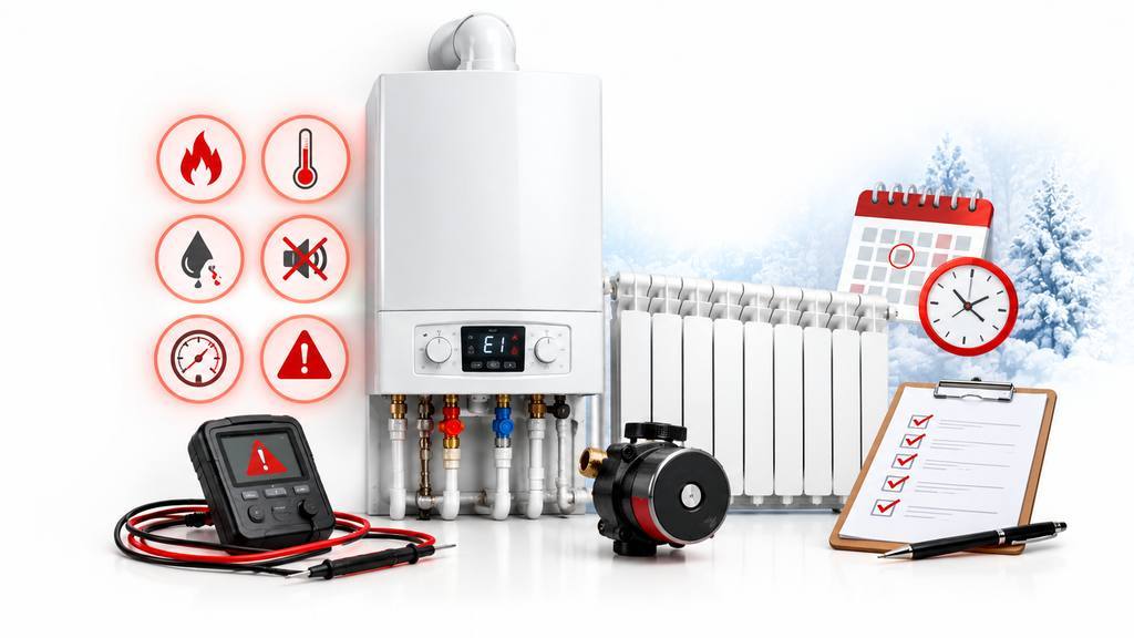 علائم هشداردهنده خرابی پکیج و زمان تعویض آن